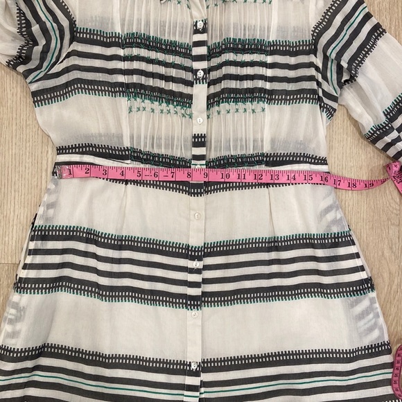 LOLA Australia Striped Button-Up Shirt Dress - Picture 11 of 12